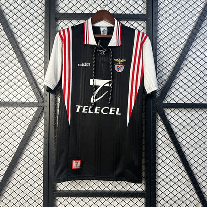 Camisola Retro SL Benfica Preta - 97/98