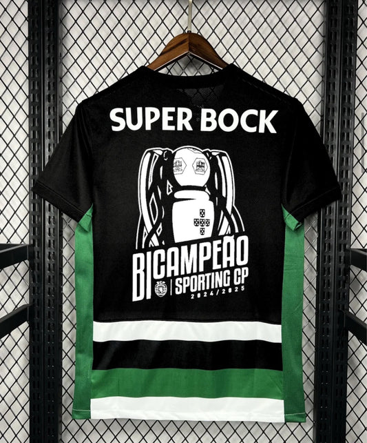 Camisola Sporting CP Bicampeão - 24/25