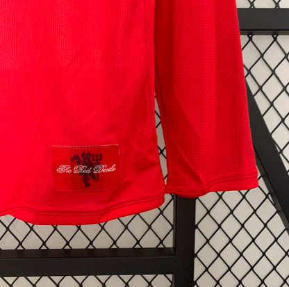 Camisola Retro Man United Manga Comprida - 2008
